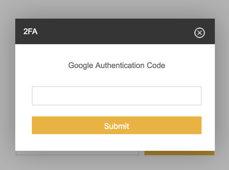Binance API 2段階認証