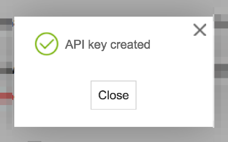 Binance API 発行完了