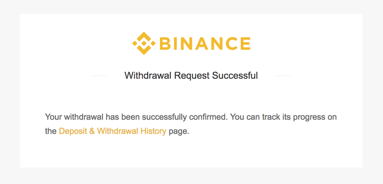 BitMart 送金成功メッセージ