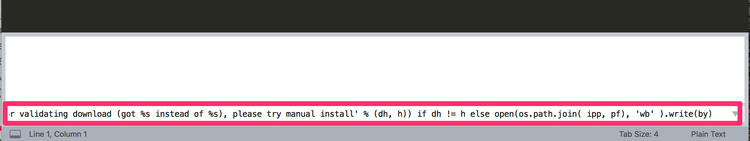 Sublime Text 3 Package Control コンソールに入力